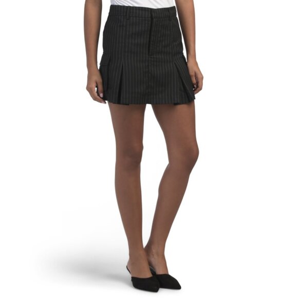 WALTER BAKER STRIPE Thalia Pinstripe Skirt - Picture 1 of 2